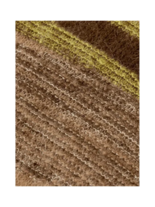 Scotch & Soda  Alpaca Wool Blend Crew Neck, Tannin - Image 5
