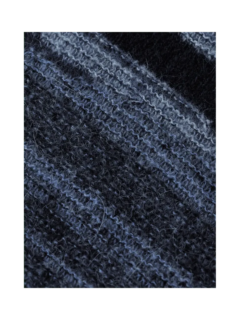 Scotch & Soda 181638 Alpaca Wool Blend Crew Neck, Peacock - Image 5