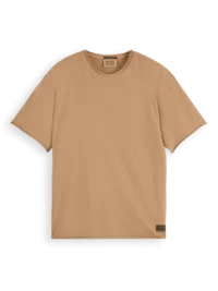 Alternative view of Scotch & Soda 181764 Raw Edge T-shirt, Tannin