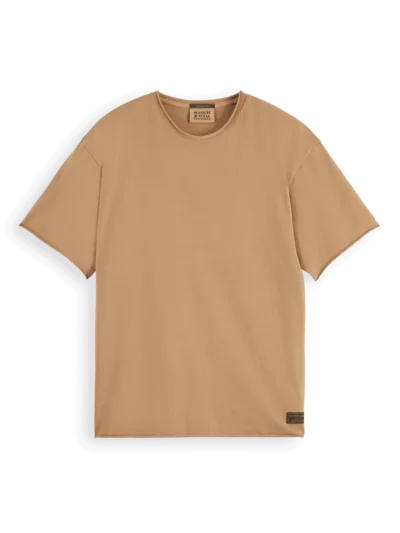 Alternative view of Scotch & Soda 181764 Raw Edge T-shirt, Tannin
