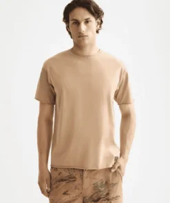 Scotch & Soda 181764 Raw Edge T-shirt, Tannin
