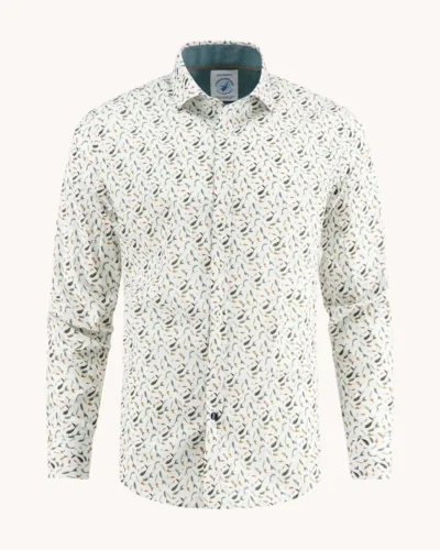 A Fish Named Fred  32.003 - Shirt fish Fantasy, Off-white