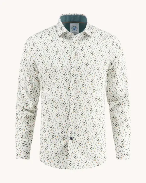 A Fish Named Fred  32.003 - Shirt fish Fantasy, Off-white