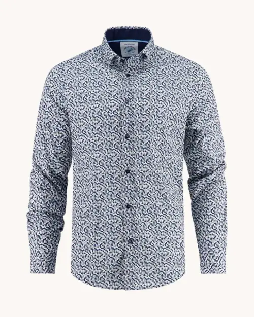 A Fish Named Fred  32.015 - Shirt Pixel Dark Grey