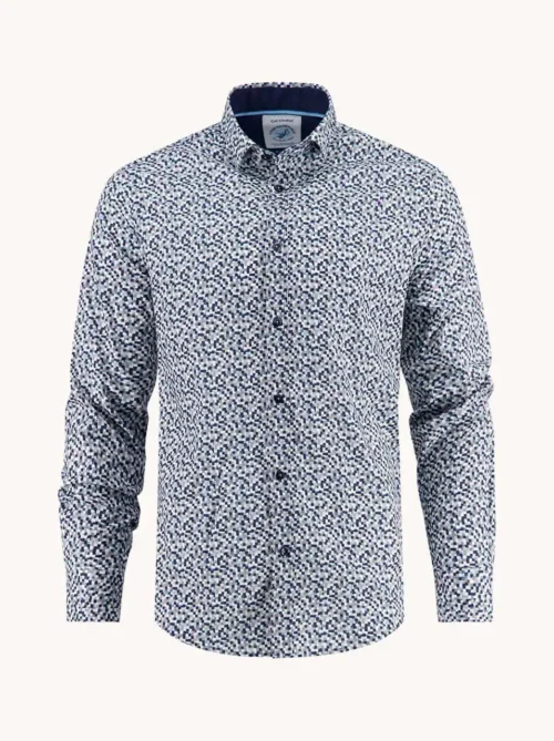 A Fish Named Fred  32.015 - Shirt Pixel, Dark Grey