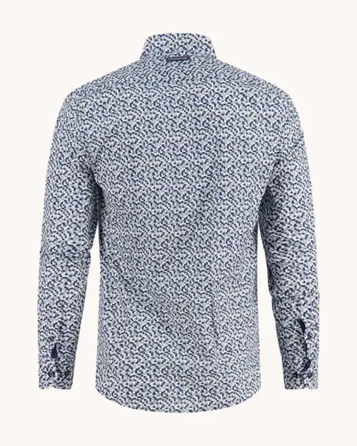 Alternative view of A Fish Named Fred  32.015 - Shirt Pixel Dark Grey