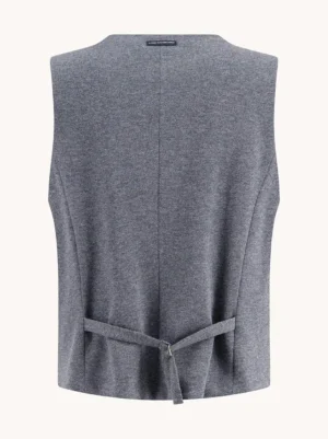 Alternative view of A Fish Named Fred  32.134 - Waistcoat Pique, Grey