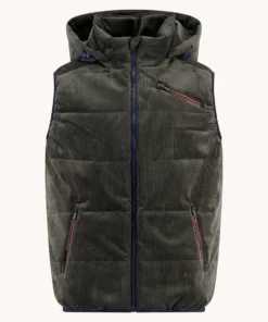 A Fish Named Fred 32.168 - Bodywarmer Corduroy,  Green