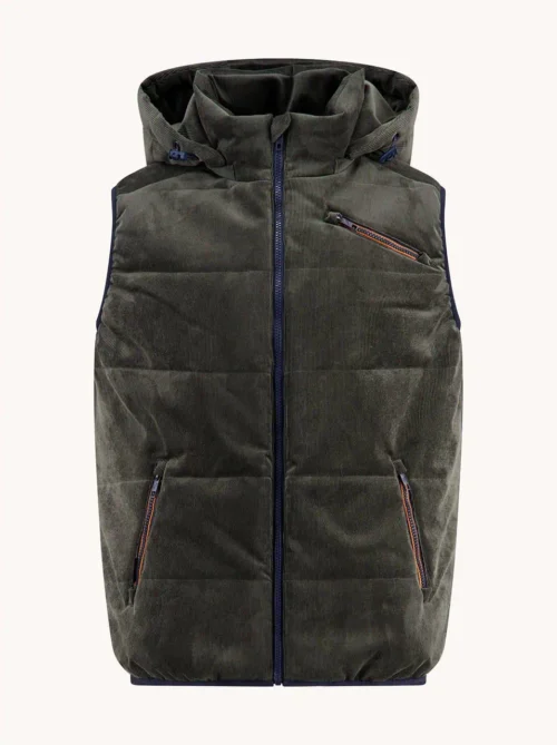 A Fish Named Fred 32.168 - Bodywarmer Corduroy,  Green