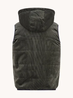 Alternative view of A Fish Named Fred 32.168 - Bodywarmer Corduroy,  Green