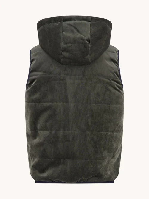 Alternative view of A Fish Named Fred 32.168 - Bodywarmer Corduroy,  Green