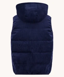 Alternative view of A Fish Named Fred 32.168 - Bodywarmer Corduroy,  Navy