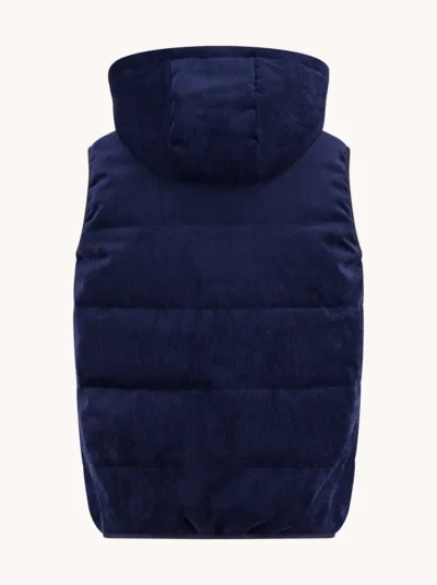 Alternative view of A Fish Named Fred 32.168 - Bodywarmer Corduroy,  Navy