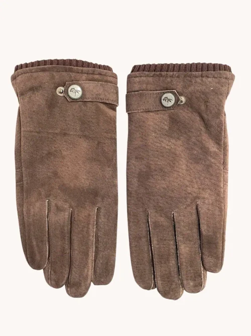 Alternative view of A Fish Named Fred 32.273 - Gloves Suede, Chocolate Brown