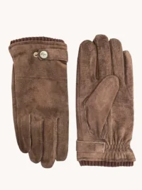 A Fish Named Fred 32.273 - Gloves Suede, Chocolate Brown