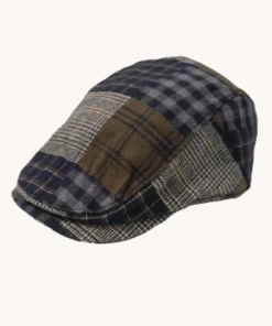 A Fish Named Fred 32.284 - Flatcap Check, Dark Green