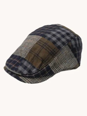 A Fish Named Fred 32.284 - Flatcap Check, Dark Green