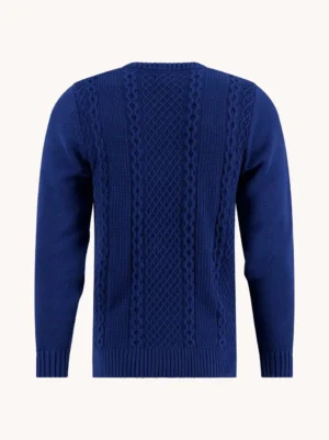 A Fish Named Fred 32.501 - Cable Pullover Classic Blue image1