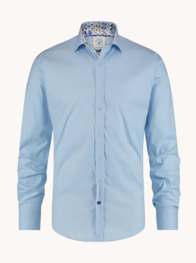 A Fish Named Fred - Shirt Powerstretch, Light Blue