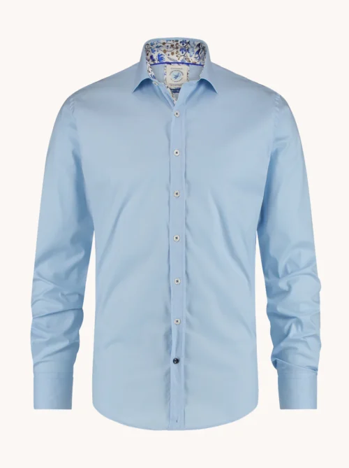 A Fish Named Fred - Shirt Powerstretch, Light Blue
