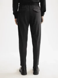 Alternative view of Scotch & Soda 181170 Finch Tailored jersey tapered jogger, Antra Herringbone
