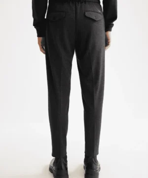 Alternative view of Scotch & Soda 181170 Finch Tailored jersey tapered jogger, Antra Herringbone