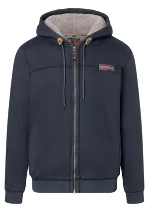 Timezone Sweat Hoodie Jacket 28-10244 - t Night Blue image1