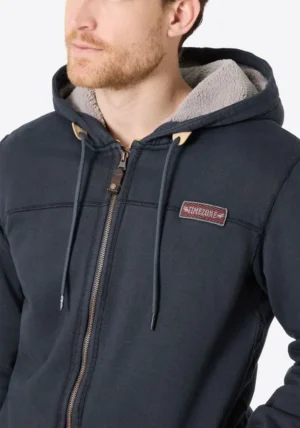 Timezone Sweat Hoodie Jacket 28-10244 - t Night Blue image4