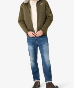 Alternative view of Timezone Biker Jacket, Washed Olive