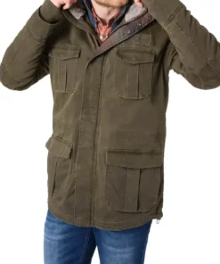 Timezone Parka, Washed olive