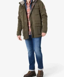 Alternative view of Timezone Parka, Washed olive