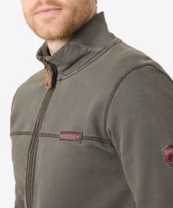 Alternative view of Timezone Sweat Jacket, Black Olive