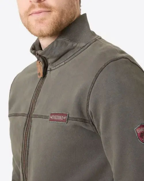 Alternative view of Timezone 28-10243-06  Sweat Jacket, Black Olive