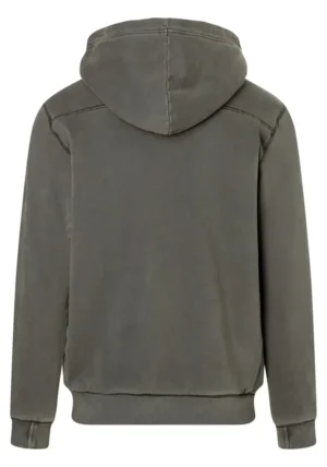 Timezone Sweat Hoodie Jacket 28-10244 - Black Olive image2