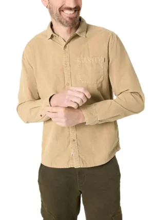 Alternative view of Timezone - Corduroy Shirt, Nut Beige
