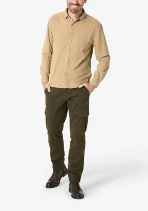 Timezone - Corduroy Shirt, Nut Beige
