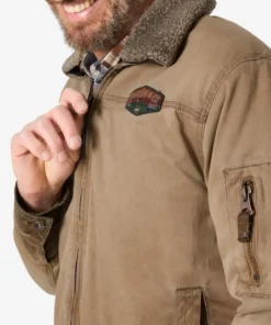 Alternative view of Timezone Biker Jacket, Nut beige
