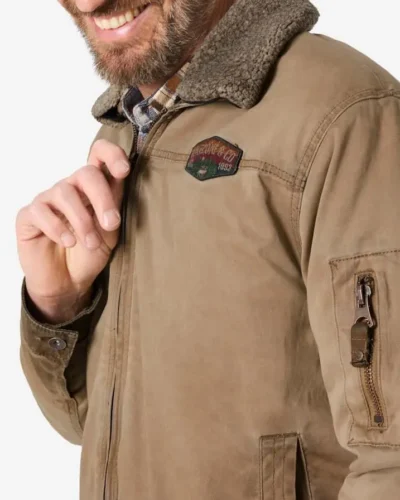 Alternative view of Timezone Biker Jacket 29-10094 - Nut beige