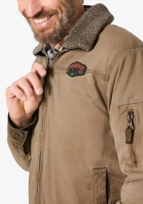 Alternative view of Timezone Biker Jacket 29-10094 - Nut beige