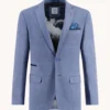 A Fish Named Fred 32.104 - Blazer Pique, Jeans Blue
