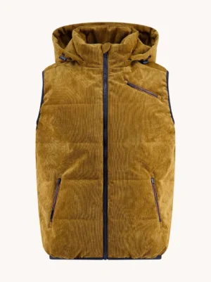 A Fish Named Fred 32.168 - Bodywarmer Corduroy, Mustard