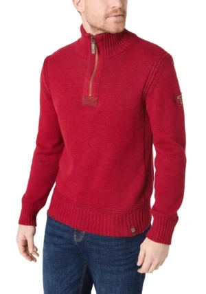 Timezone 28-10233 - Heavy Seamens Troyer, Poinsettia red