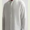 Dstrezzed Jagger Shirt 100% Linen 303710 White - Image 4
