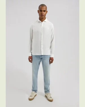 Alternative view of Dstrezzed  The Jagger Shirt 100% Linen  White - 303710