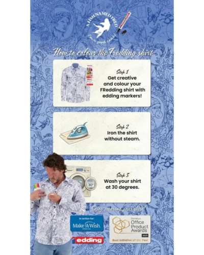 Alternative view of A Fish Named Fred - Shirt Fredding