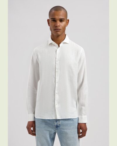 Dstrezzed 303710- The Jagger Shirt 100% Linen, White