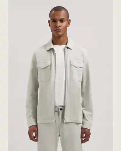 Dstrezzed 151031 - Pike Overshirt Ghost Grey