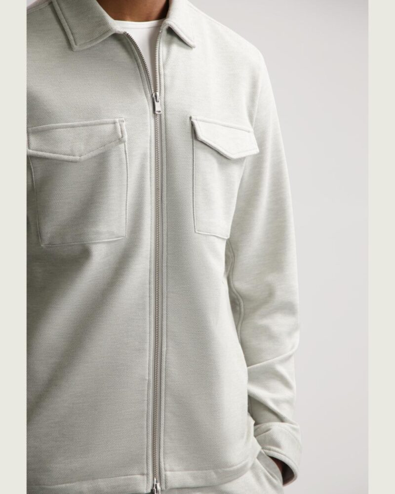 Dstrezzed 151031 - Pike Overshirt Ghost Grey - Image 5