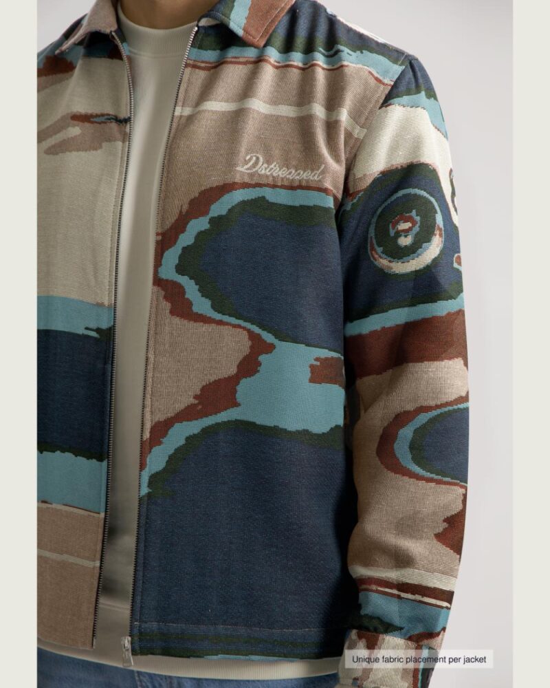 Dstrezzed 155006 - Carter Jacket, Blue Fusion - Image 4