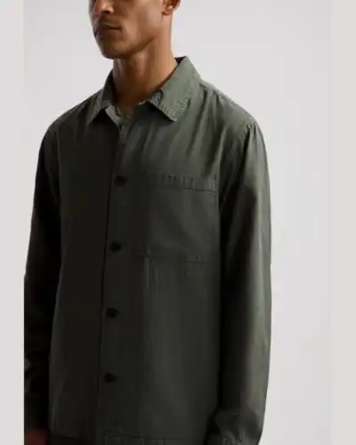 Alternative view of Dstrezzed 155012- Jesse Overshirt, Dk Army
